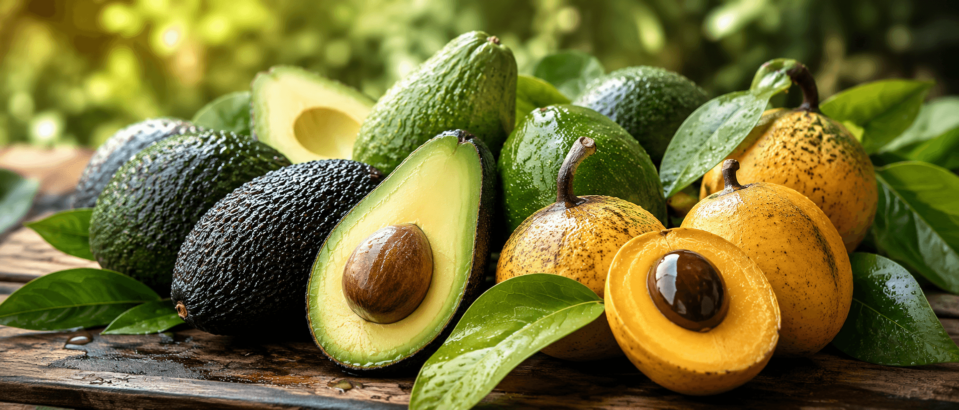 Palta Hass, palta Fuerte, lúcuma y guanábana — Frutas Delivery Lima